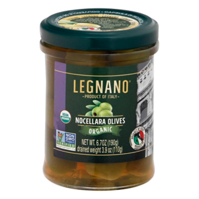 Legnano Organic Necellara Olives - 6.7 Oz - jewelosco