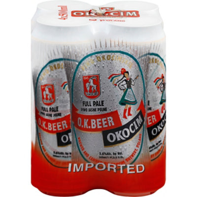 Okocim Ok Cans - 4-16.9 Fl. Oz. - Image 3