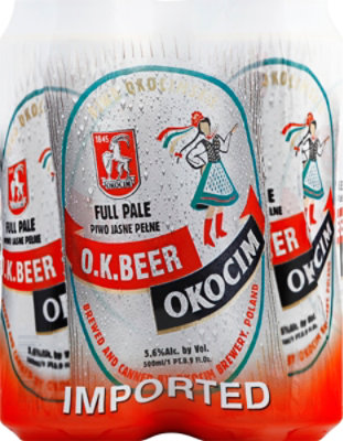 Okocim Ok Cans - 4-16.9 Fl. Oz. - Image 4