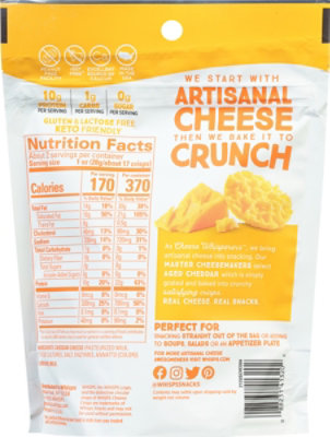 Cello Whisps Cheddar Cheese Cheese Snack - 2.12 Oz - Image 6