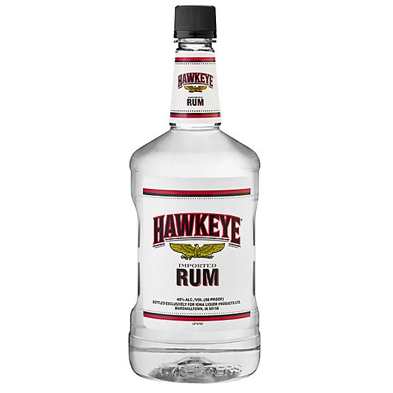 Hawkeye Light Rum - 1.75 Liter
