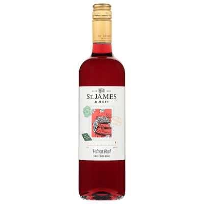 St James Velvet Red - 750 Ml - jewelosco