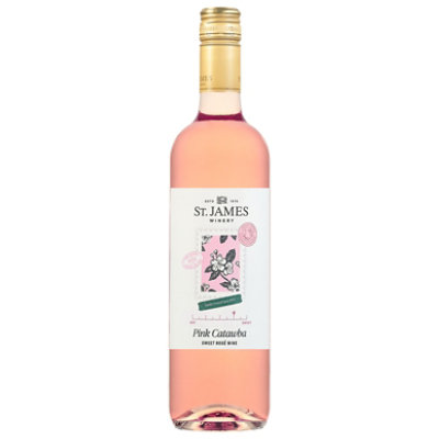 St James Pink Catawba 750 Ml Safeway