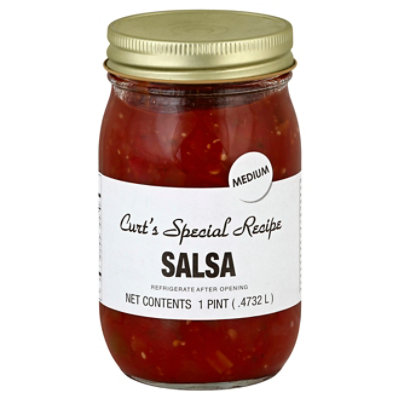 Curts Special Recipe Salsa Medium - 16 Oz - Image 1