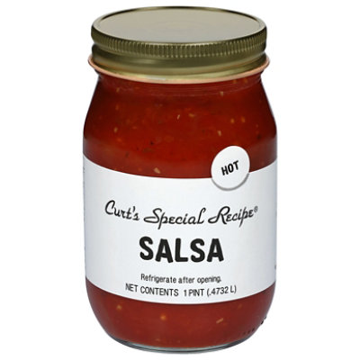 Curts Special Recipe Salsa Hot Reg - 16 Oz - Image 2
