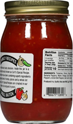 Curts Special Recipe Salsa Hot Reg - 16 Oz - Image 5