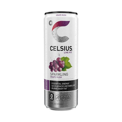 Celsius Energy Drink Grape - 12 Fl. Oz. - Image 5