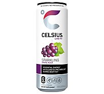 Celsius Energy Drink Grape - 12 Fl. Oz.
