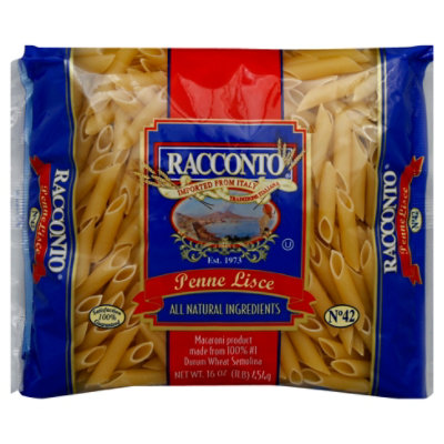 Racconto Penne Pasta - 16 Oz - Image 1