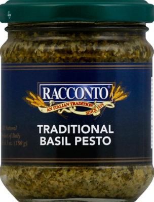 Racconto Traditional Pesto Sauce - 6 Oz - Image 2