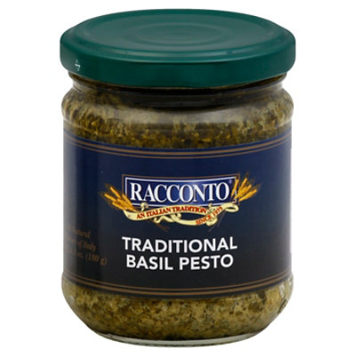 Racconto Traditional Pesto Sauce - 6 Oz - Image 1