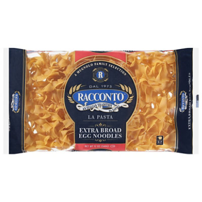 Racconto Extra Broad Egg Noodles - 12 Oz - Image 3