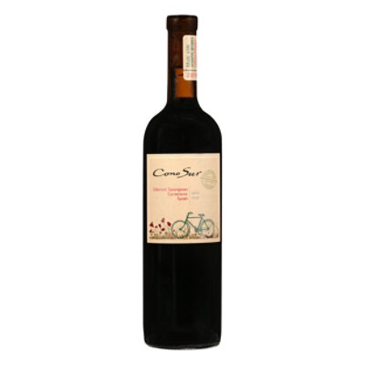 Cono Sur Wine Organic Cabernet Sauvignon Carmenere Syrah - 750 Ml