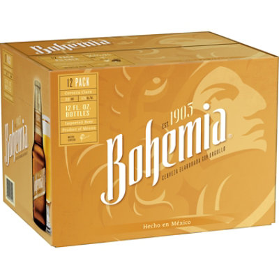 Bohemia Mexican Lager Beer Bottles - 12-12 Fl. Oz. - Image 1