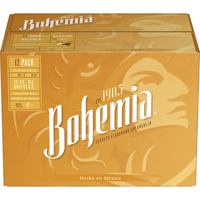 Bohemia Mexican Lager Beer Bottles - 12-12 Fl. Oz. - Image 3