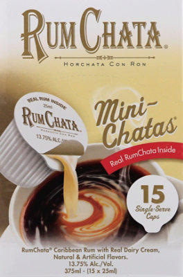 Rum Chata Minis 27.5 Proof - 375 Ml - Image 2