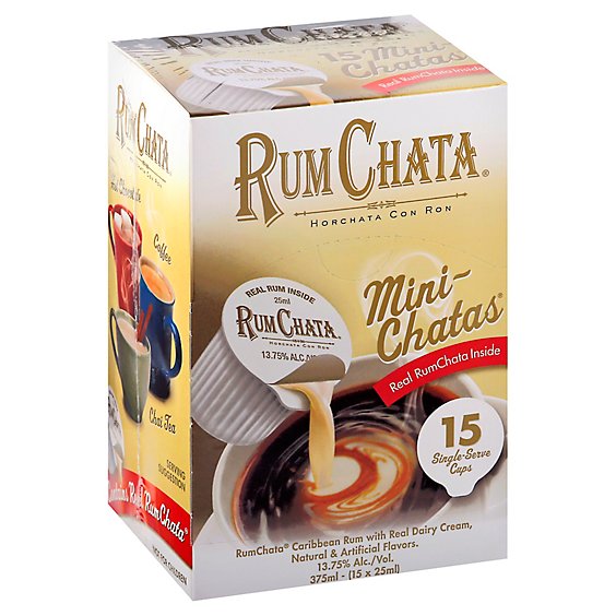 Rum Chata Minis 27.5 Proof - 375 Ml