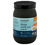 Paromi Tea Sachets Herbal Caffeine Free Sleep With Me 15 Count - 1.6 Oz