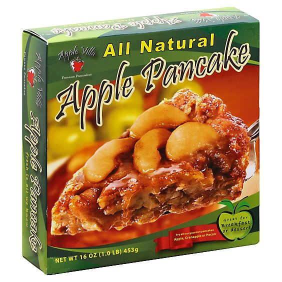 Apple Villa Pancake All Natural Apple - 16 Oz
