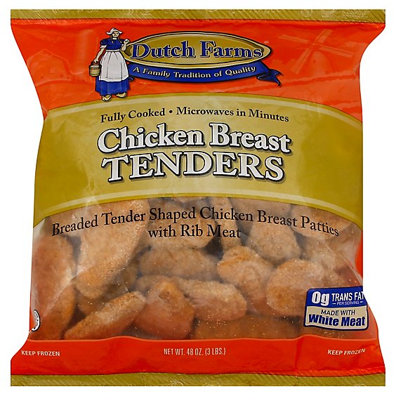 Dutch Farms Chicken Breast Tenders - 3 Lb