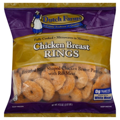 Dutch Farms Chicken Breast Rings - 3 Lb - Image 1