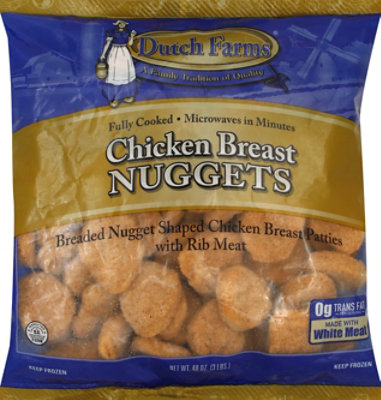 Dutch Farms Chicken Breast Nuggets - 3 Lb - Image 2