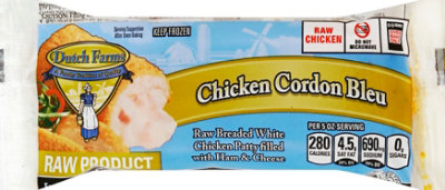 Dutch Farms Chicken Cordon Bleu Kiev - 5 Oz - Image 2