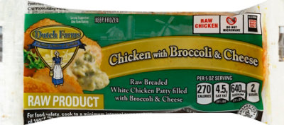 Dutch Farms Chicken With Broccoli & Cheese Kiev - 5 Oz - Image 2