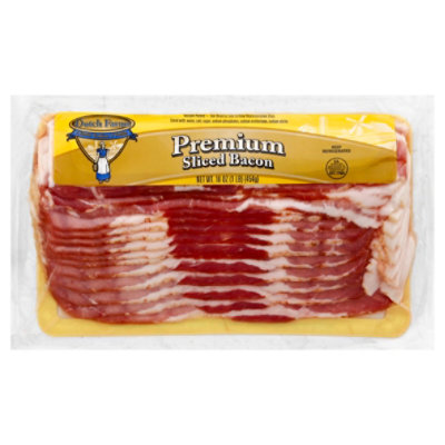 Dutch Farms Sliced Bacon - 16 Oz - Image 1