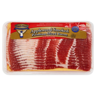 Dutch Farms Apple Smoked Bacon - 16 Oz - Image 1