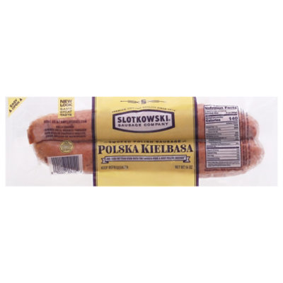 Slotkowski Polka Kielbasa Smoked Polish Sausage - 14 Oz. - Image 3