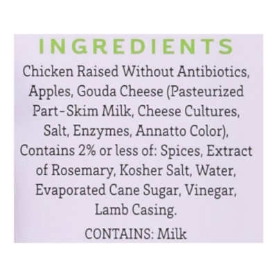 Sausages by Amylu Antibiotic Free Apple Gouda Chicken Sausages - 9 Oz. - Image 5