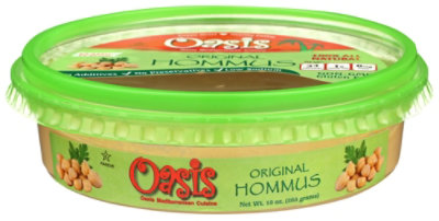 Oasis Hommus Original - 10 Oz - Image 1