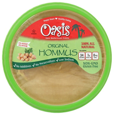 Oasis Hommus Original - 10 Oz - Image 5