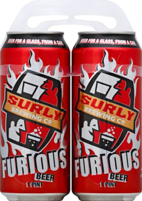 Surly Furious Beer In Cans - 4-16 Fl. Oz. - Image 2