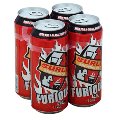 Surly Furious Beer In Cans - 4-16 Fl. Oz. - Image 1