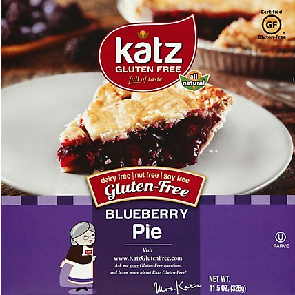 Katz Gluten Free Pie Blueberry - 11.5 Oz - Image 2