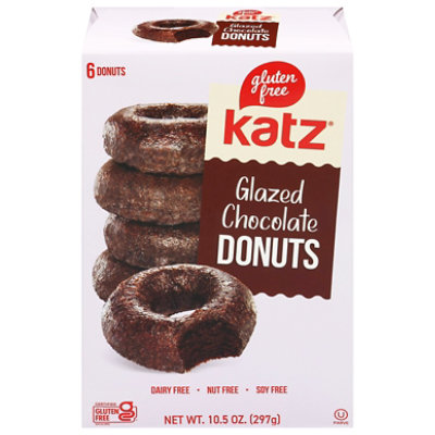 Katz Gluten Free Donuts Glazed Chocolate - 10.5 Oz - Image 2