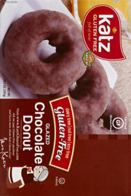 Katz Gluten Free Donuts Glazed Chocolate - 10.5 Oz - Image 3