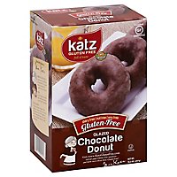 Katz Gluten Free Donuts Glazed Chocolate - 10.5 Oz - Image 1
