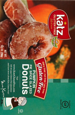 Katz Donut Gluten Free Pumpkin Pie Spice Glazed - 10.5 Oz - Image 3