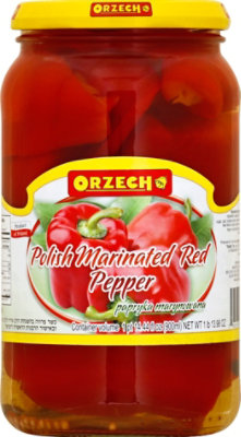 Orzech Marinated Red Pepper 29.98 Oz - 29.98 Oz - Image 2