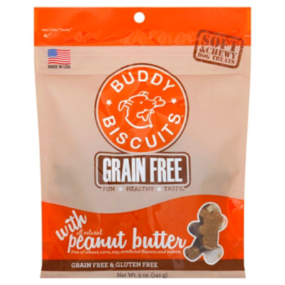 Buddy Biscuits Dog Biscuits Gluten Free Peanut Butter - 5 Oz - Image 1