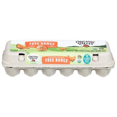 Organic Valley Egg Extra Large 12 Count Albertsons