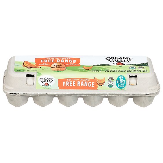 Organic Valley Egg Extra Large - 12 Count