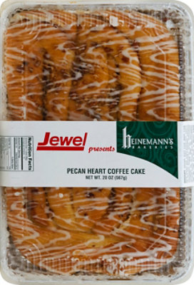 Pecan Heart Coffee Cake - 20 Oz - Image 2