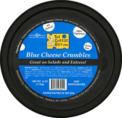 Cheese Guy Crumbled Blue Cheese - 4 Oz - Image 2