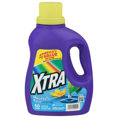 Xtra Plus Oxiclean Crystal Clean Liquid Laundry Detergent - 75 Oz - Image 1