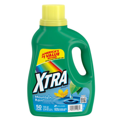 Xtra Mountain Rain Liquid Laundry Detergent - 75 Oz - shaws