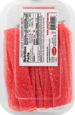 Galil Zweet Sour Strawberry Belts - 10 Oz - Image 6